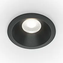 Точечный встраиваемый светильник Maytoni Zoom DL034-L12W4K-B