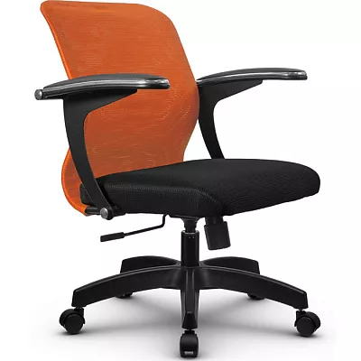 Кресло SU-M-4 Оранжевый / черный