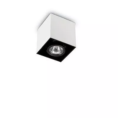 Точечный накладной светильник Ideal Lux MOOD PL1 D09 SQUARE BIANCO