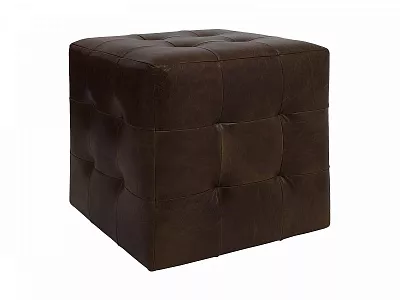 Пуф Brick Max (натуральная кожа) темно-коричневый 330381