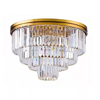 Люстра Delight Collection 1920s Odeon 9513C/600R gold/clear