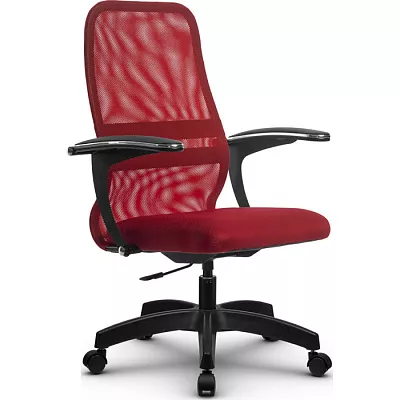 Кресло компьютерное SU-СU160-8P Pl Красный / красный