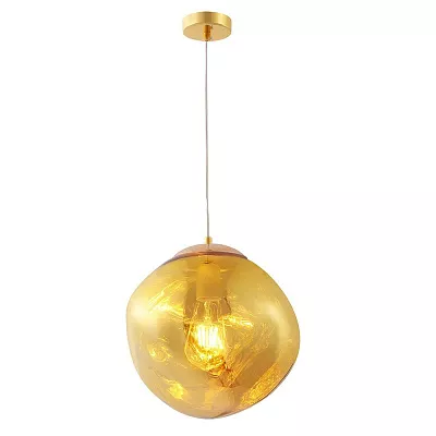 Подвесной светильник Crystal Lux MALAGA SP1 D280 GOLD