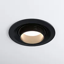 Точечный встраиваемый светильник Elektrostandard Zoom 9919 LED Черный