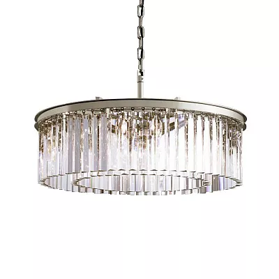 Люстра Delight Collection 1920s Odeon KR0387P-10B chrome/clear
