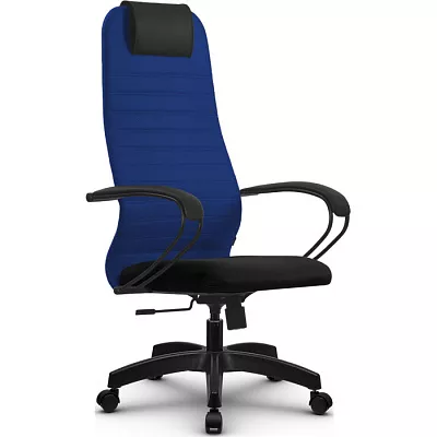Кресло компьютерное SU-BK130-10 Pl Синий / черный