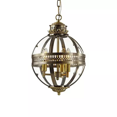 Люстра Delight Collection Residential KM0115P-3S antique brass