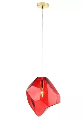 Подвесной светильник Crystal Lux NUESTRO SP1 GOLD/RED