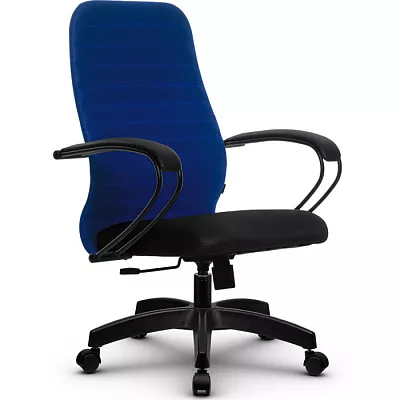 Кресло компьютерное SU-СК130-10 Pl Синий / черный