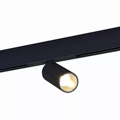 Магнитный трековый светильник Черный LED 48V St Luce ST807.446.12