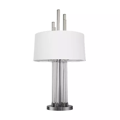 Лампа настольная Delight Collection Table lamp KM0921T nickel