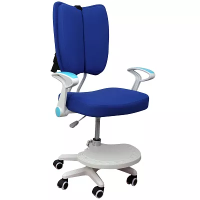 Кресло компьютерное детское Pegas синий 75263