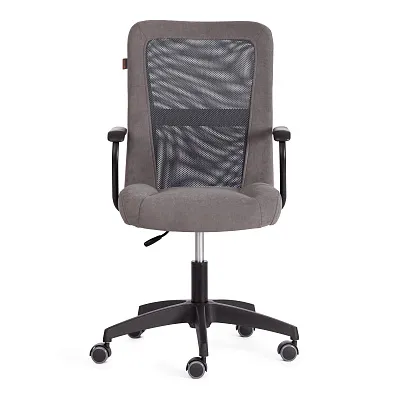 Кресло компьютерное STAFF флок серый