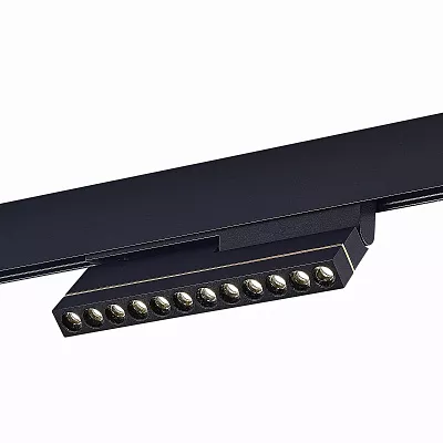 Магнитный трековый светильник Черный LED 48V St Luce ST805.446.12