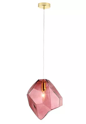 Подвесной светильник Crystal Lux NUESTRO SP1 GOLD/PINK