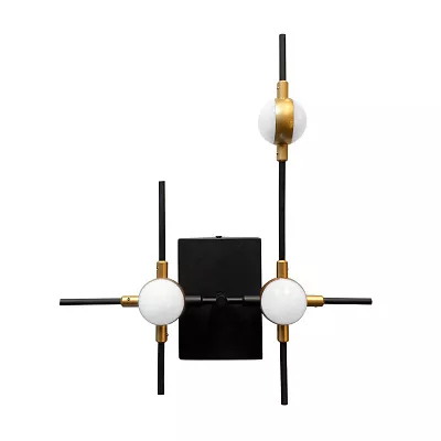 Бра Delight Collection Molecular MB18001067-3A black/gold