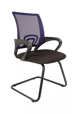 Кресло на полозьях CHAIRMAN 696-V синий