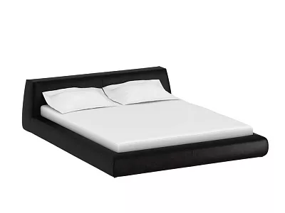 Кровать Vatta 140x200 (экокожа) черный 330951
