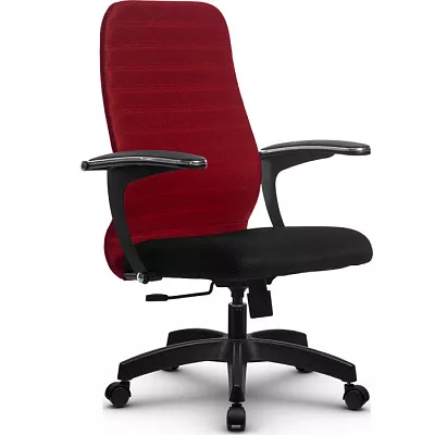 Кресло компьютерное SU-СU160-10 Pl Красный / черный