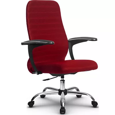 Кресло компьютерное SU-СU160-10Р Ch Красный / красный