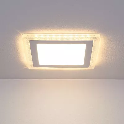 Потолочный светильник Elektrostandard Compo DLS024 18W 4200K Белый