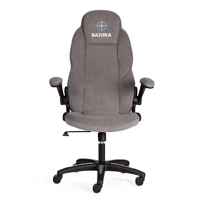 Кресло компьютерное BAZUKA флок серый
