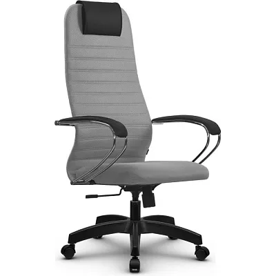 Кресло компьютерное SU-BK131-10 Pl Светло-серый / светло-серый