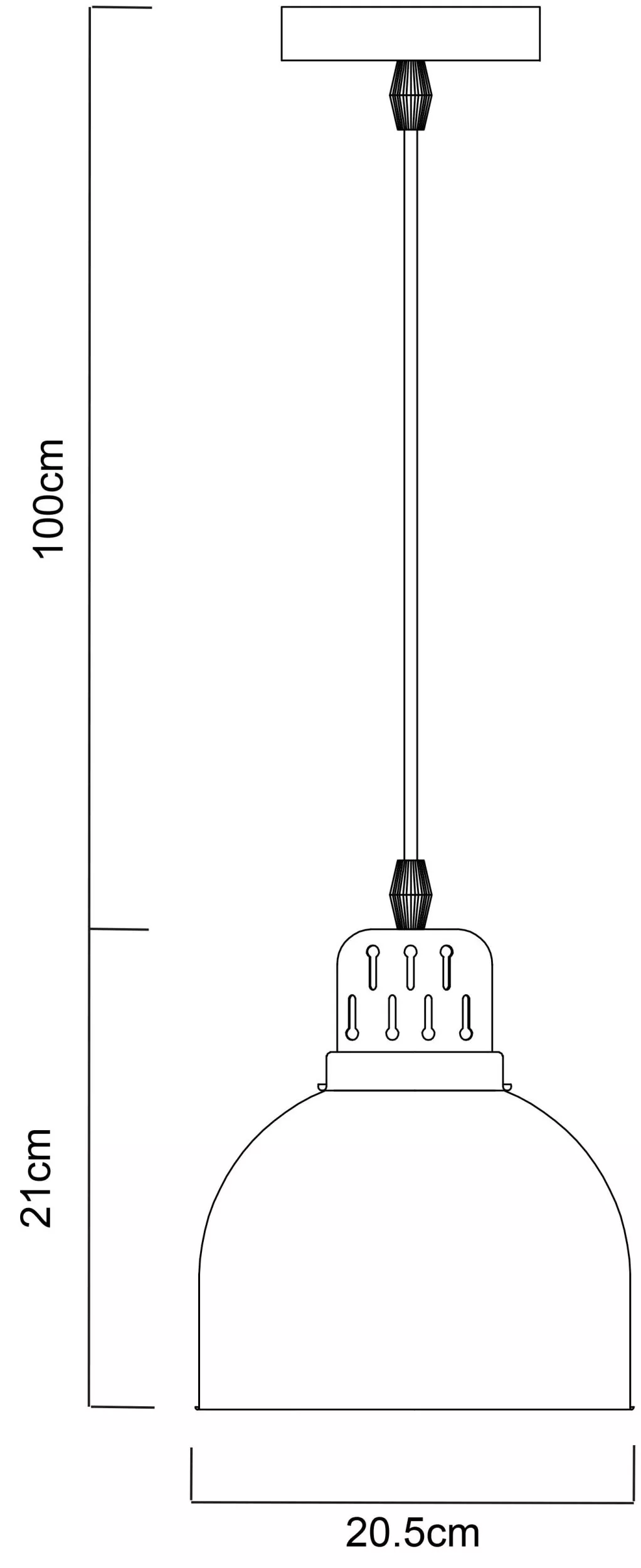 Светильник подвесной Arte Lamp Eurica A4245SP-1BK