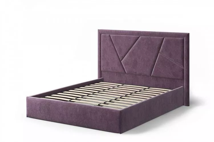 Кровать без основания 140х200 Индиго NEO 17 ( фиолетовый ) МЛК