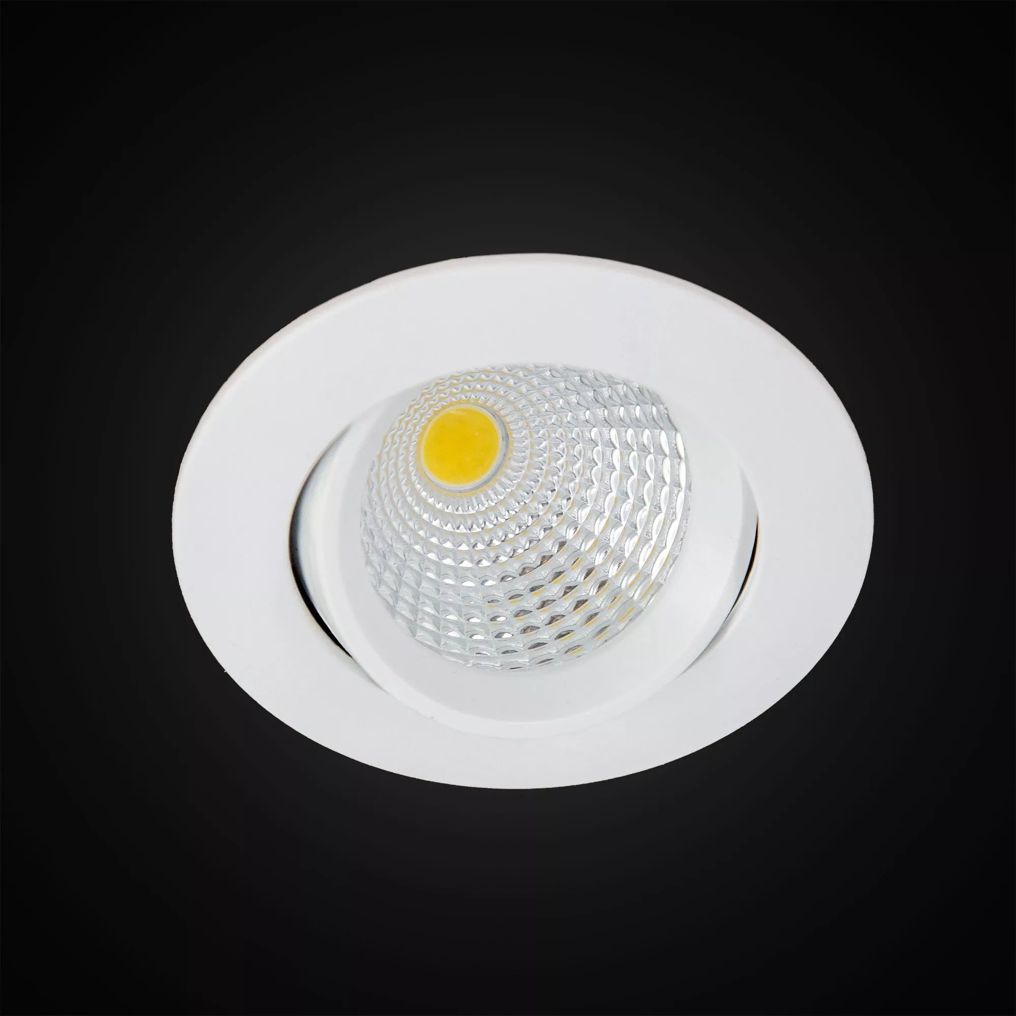 Встраиваемый светильник Каппа D 80 теплый свет Citilux CLD0055W