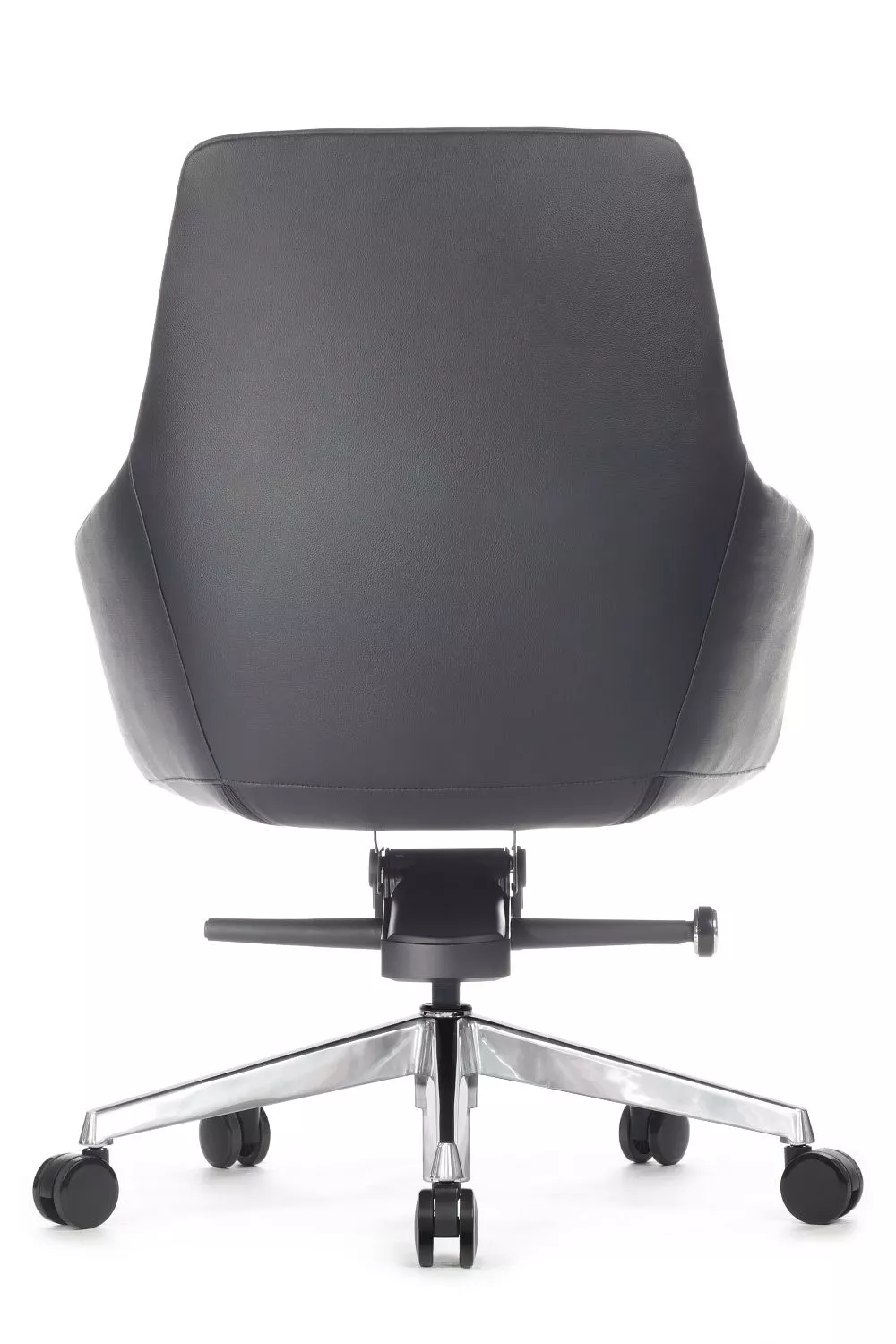 Офисное кресло из натуральной кожи RIVA DESIGN Soul-M (B1908) черный