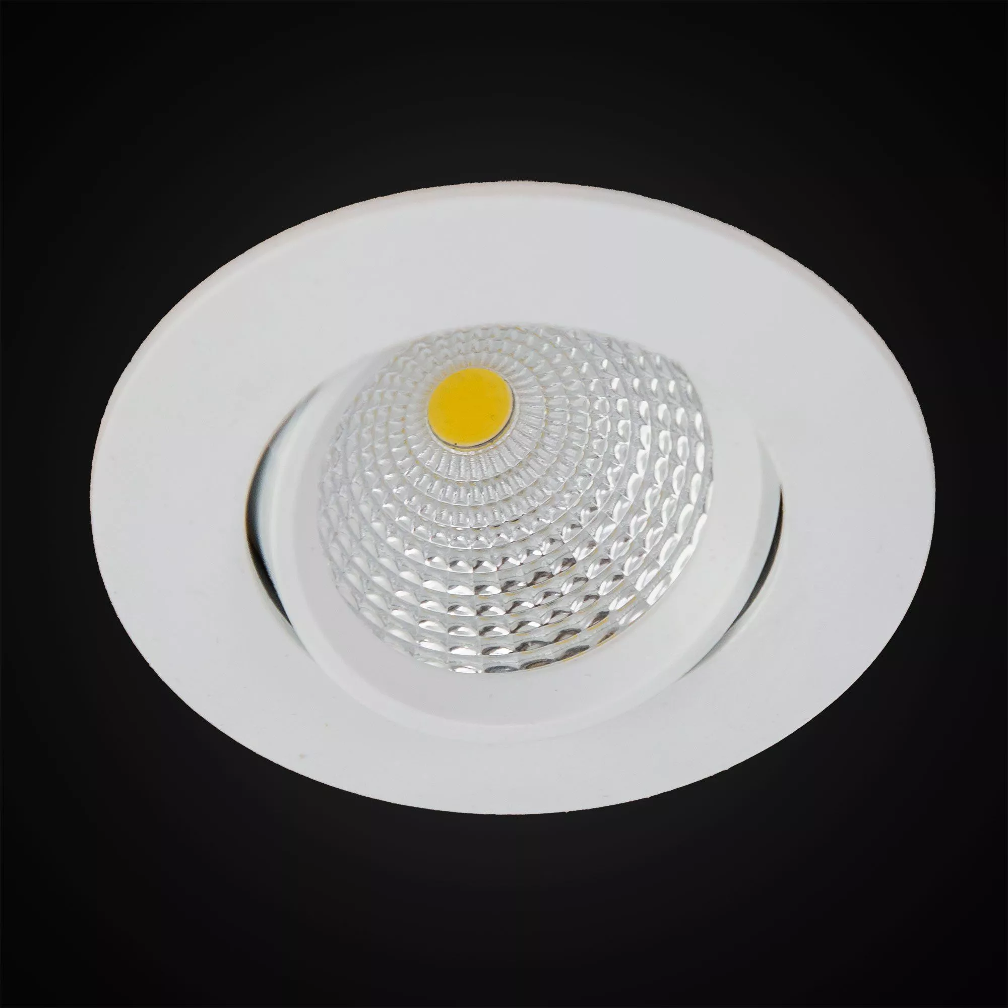 Встраиваемый светильник Каппа D 100 теплый свет Citilux CLD0057W