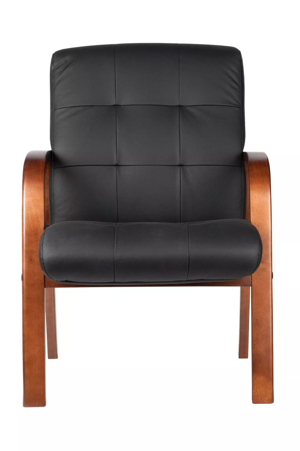 Конференц-кресло Riva Chair WOOD M 165 D/B черный