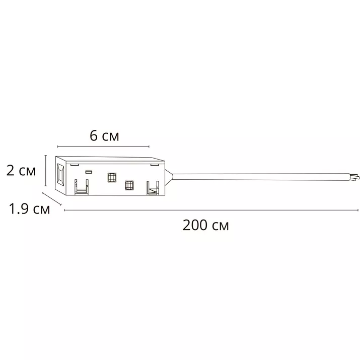 Коннектор ARTE LAMP LINEA-ACCESSORIES A482233
