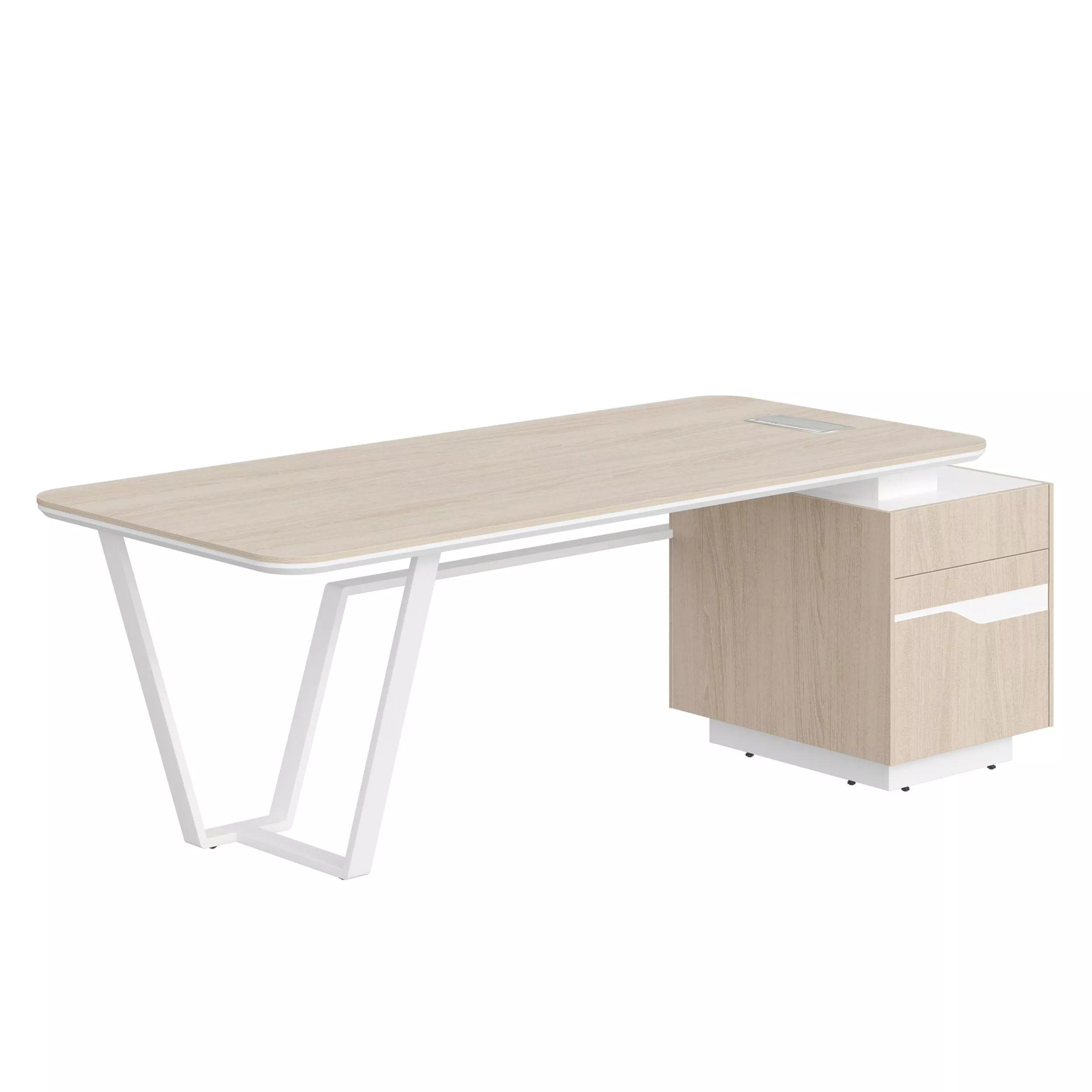 Комплект мебели для руководителя Skyland Line Дуб светлый / Белый