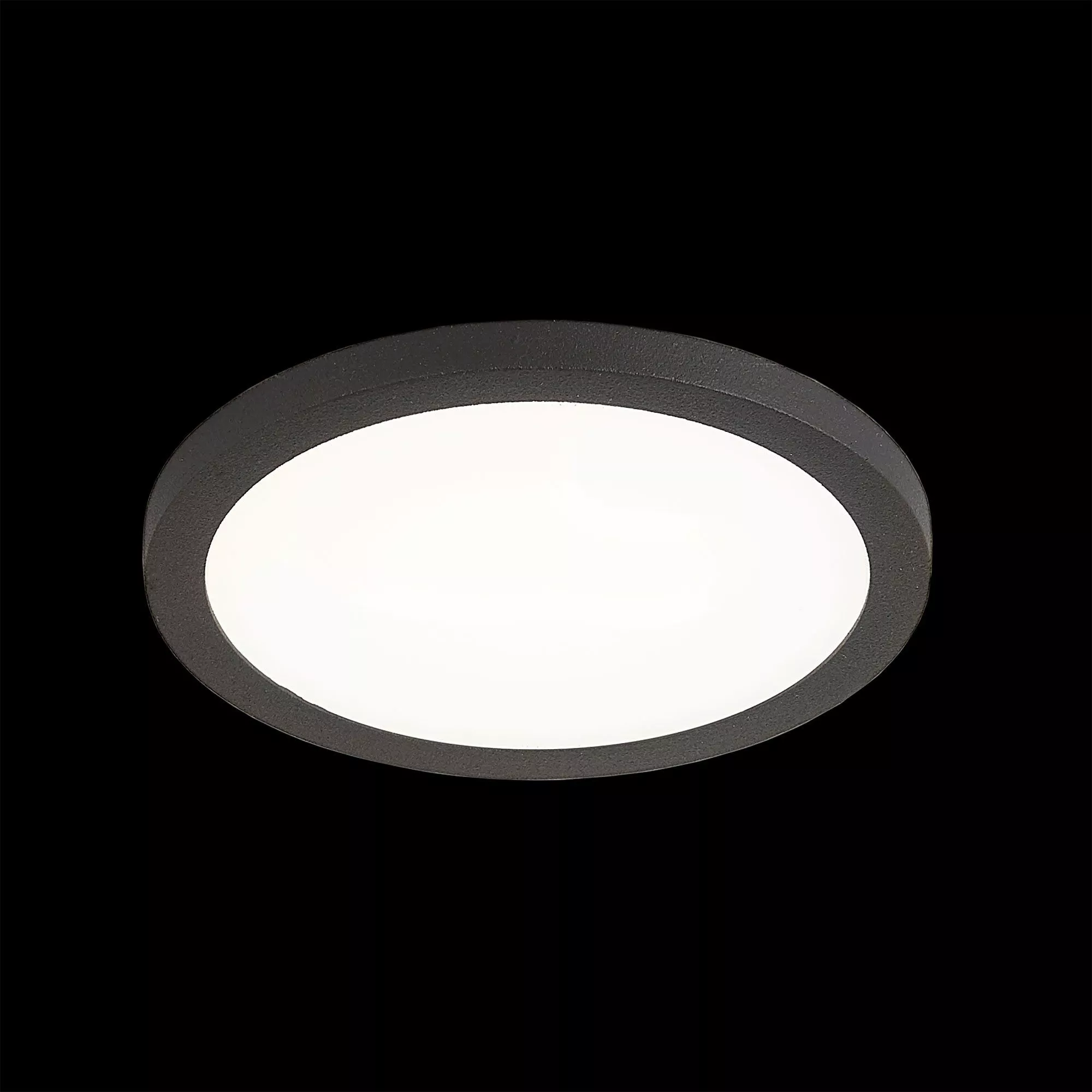 Встраиваемый светильник Омега D 90 черный Citilux CLD50R082
