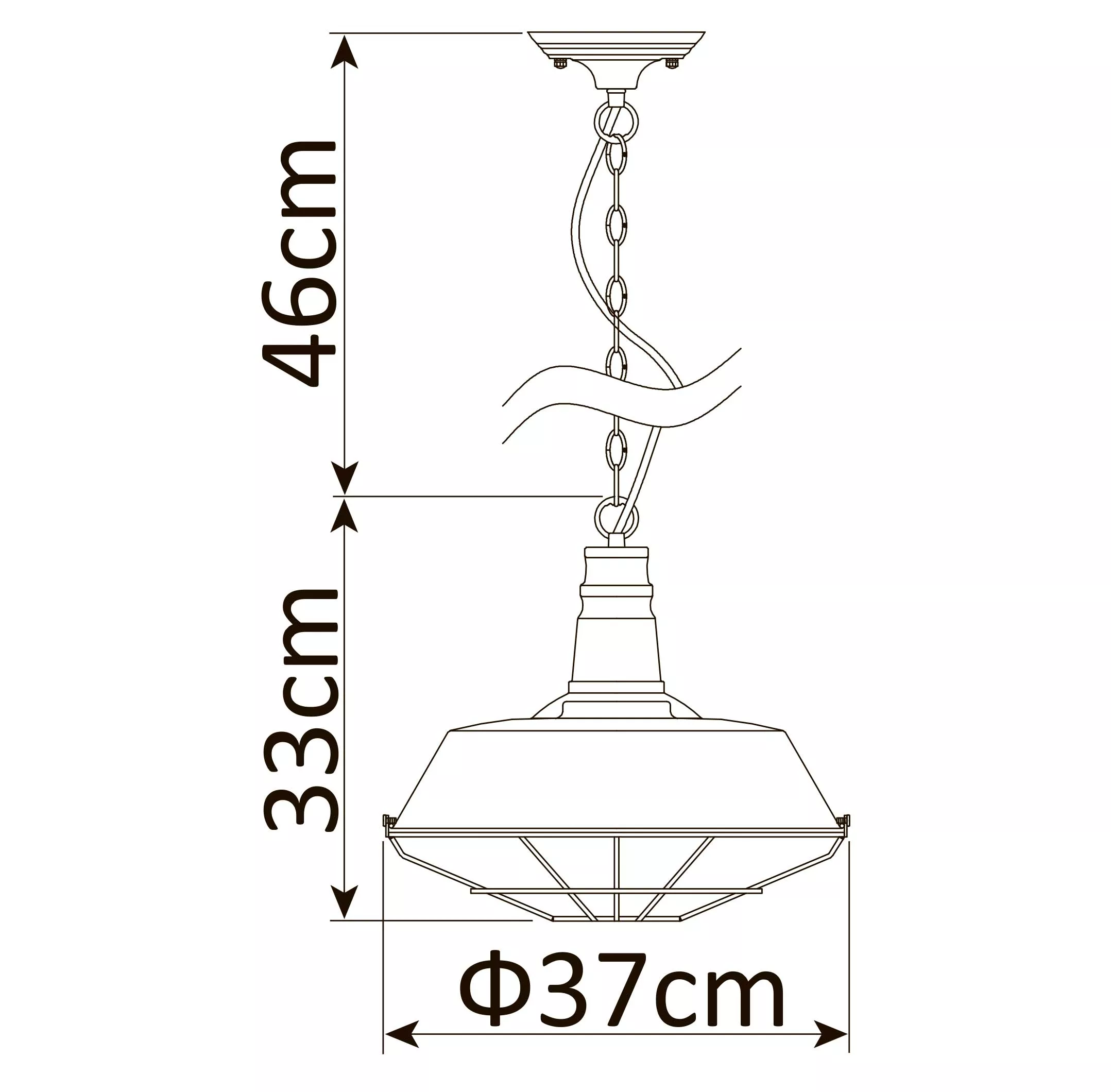 Светильник подвесной Arte Lamp pandora A9183SP-1BK
