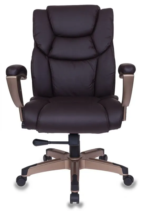 Кресло руководителя Бюрократ T-9999 коричневый