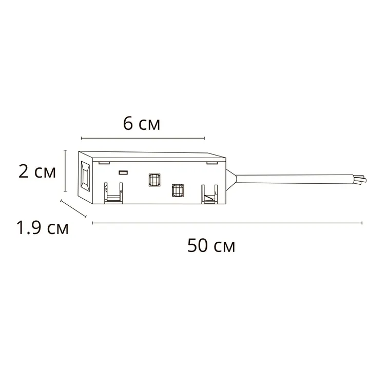 Коннектор ARTE LAMP LINEA-ACCESSORIES A481106