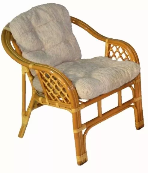 Кресло для отдыха из ротанга Маркос мед