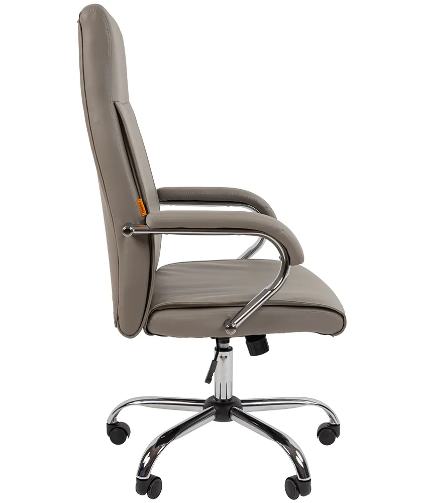 Кресло руководителя CHAIRMAN CH425 с высокой спинкой серый