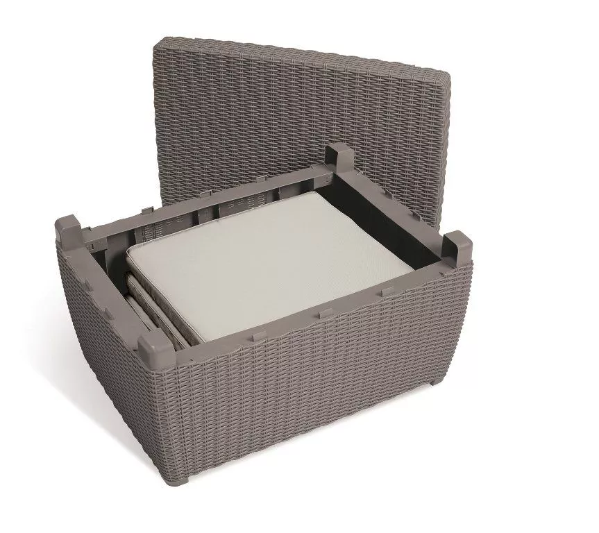 Комплект для веранды MIA (CORONA) Set (cushion box) Капучино