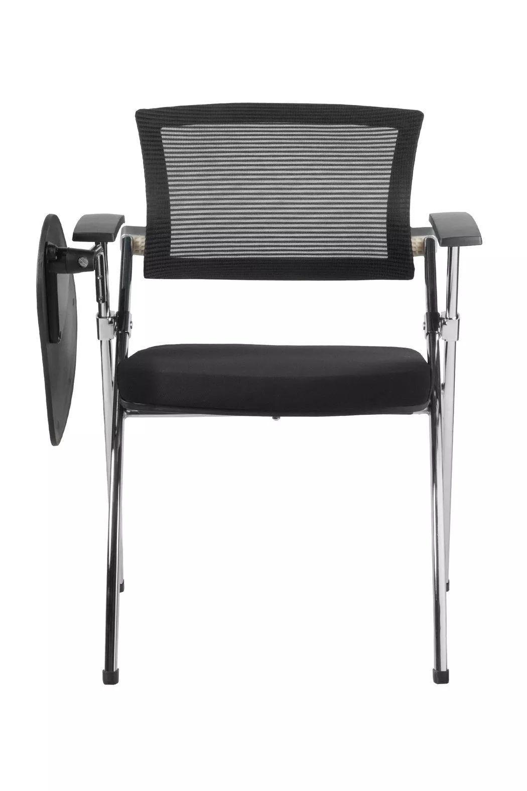 Кресло офисное складное Riva Chair Click 462TEС хром черный