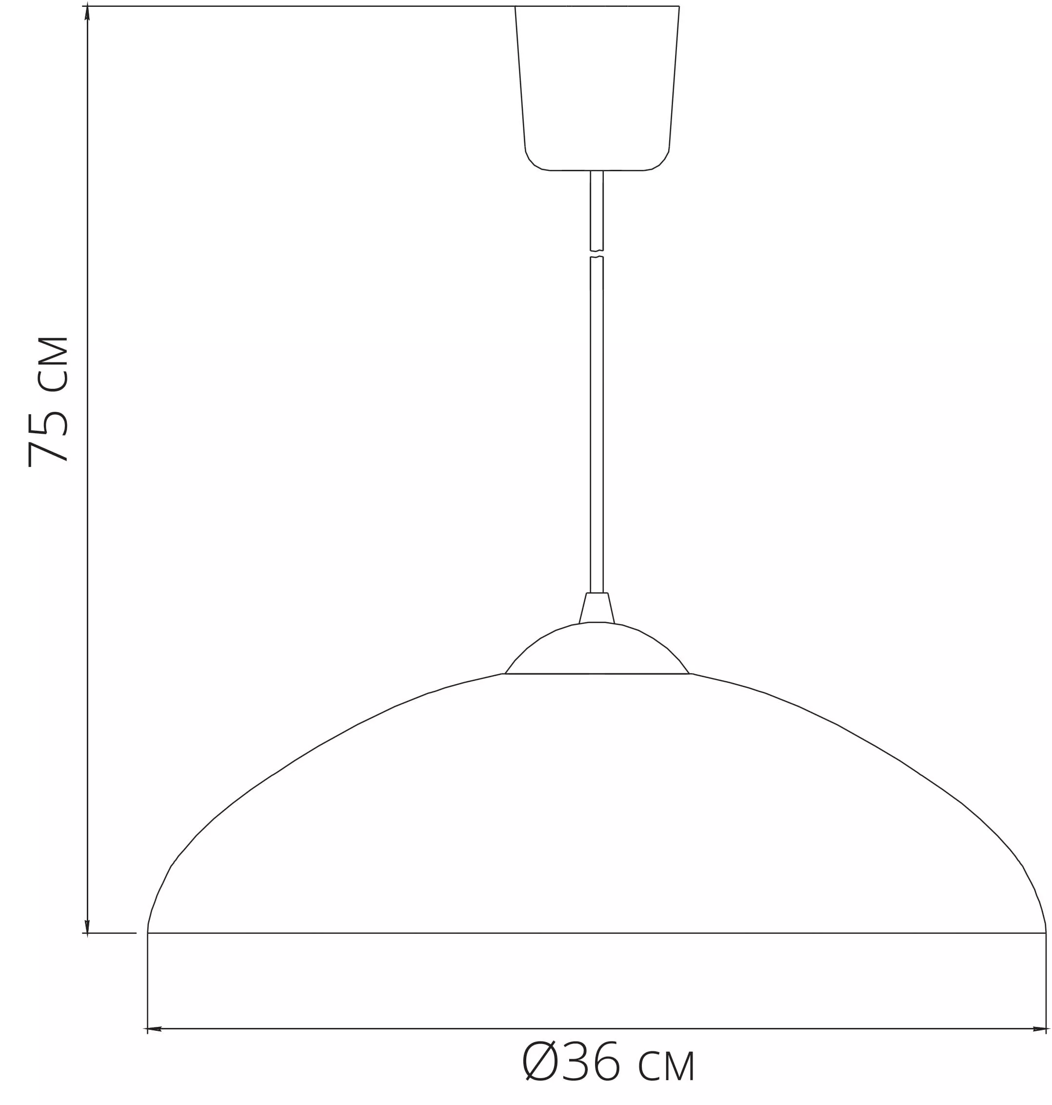 Подвесной светильник Arte Lamp CUCINA A4020SP-1WH