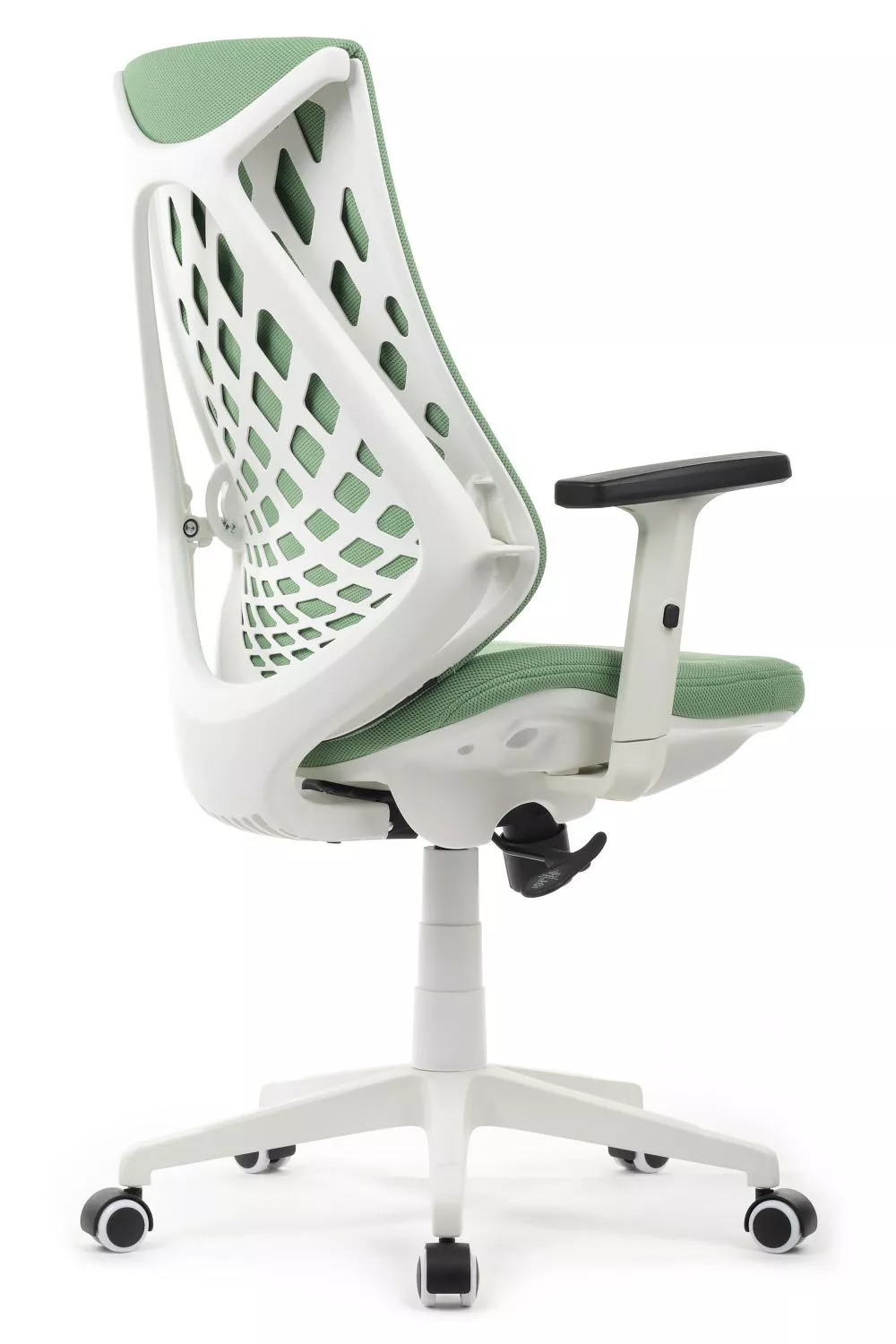 Кресло RIVA DESIGN Xpress CX1361М зеленый / белый каркас