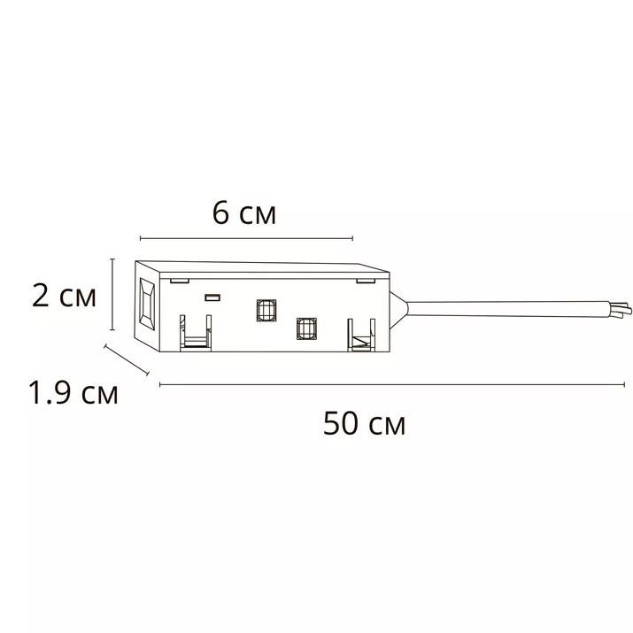 Коннектор ARTE LAMP LINEA-ACCESSORIES A481133