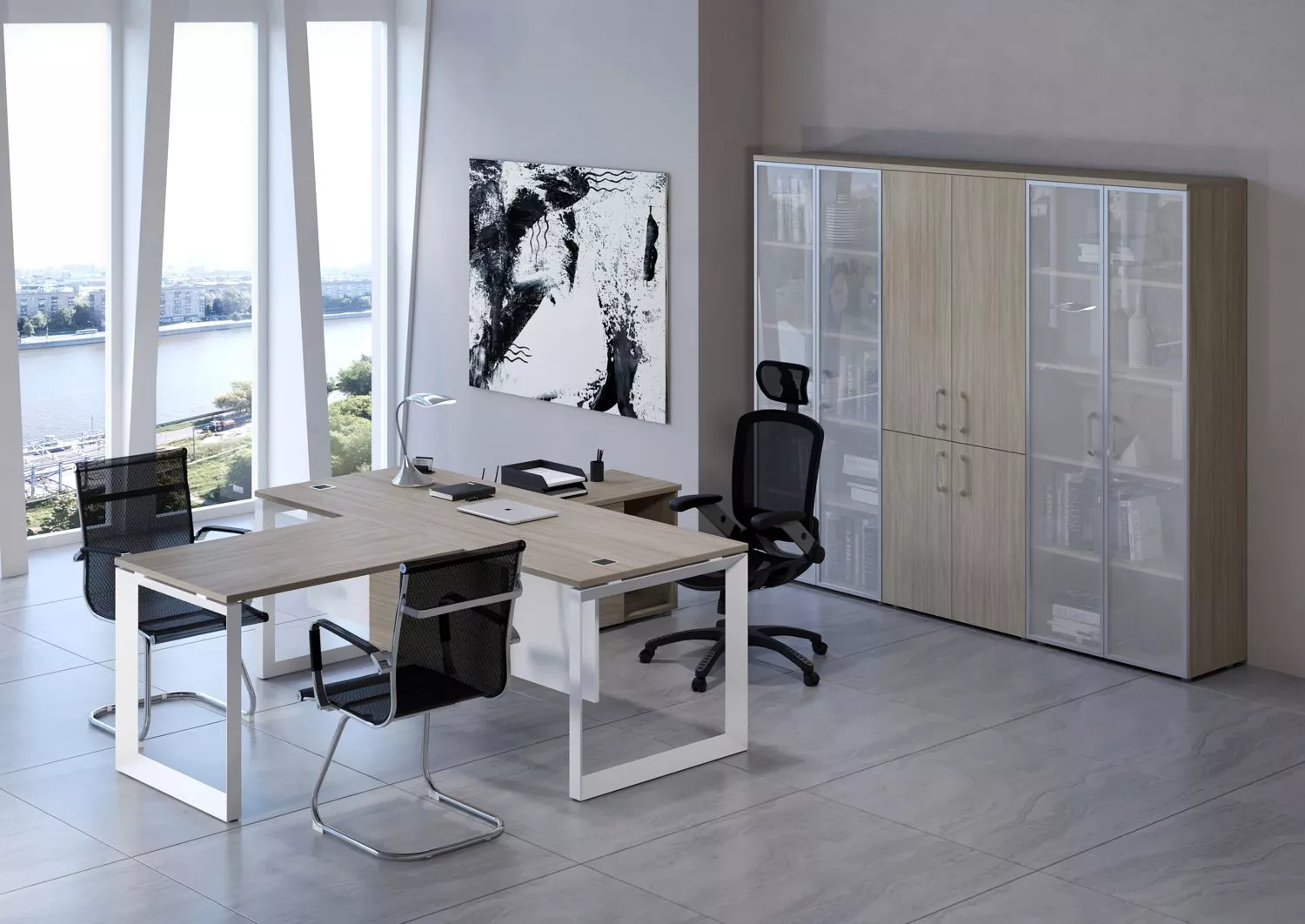 Мебель в кабинет руководителя Riva ONIX DIRECT