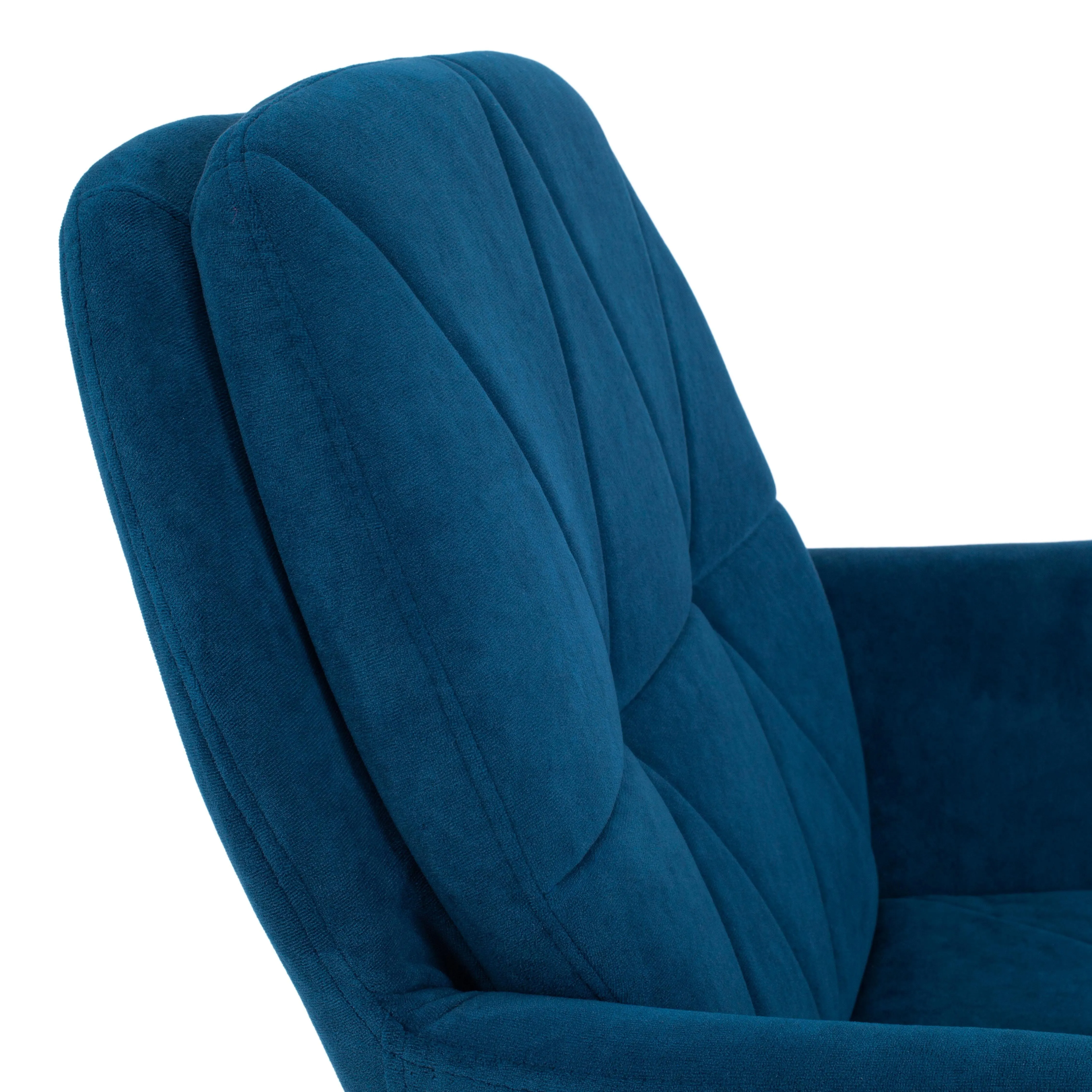 Кресло GARDA синий флок