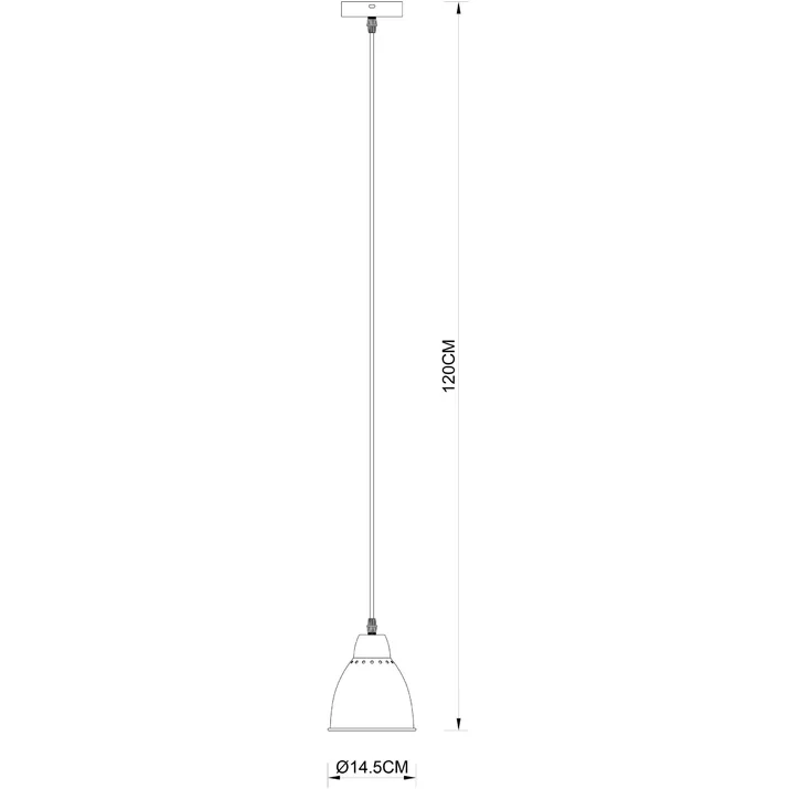 Светильник подвесной Arte Lamp Braccio A2054SP-1AB