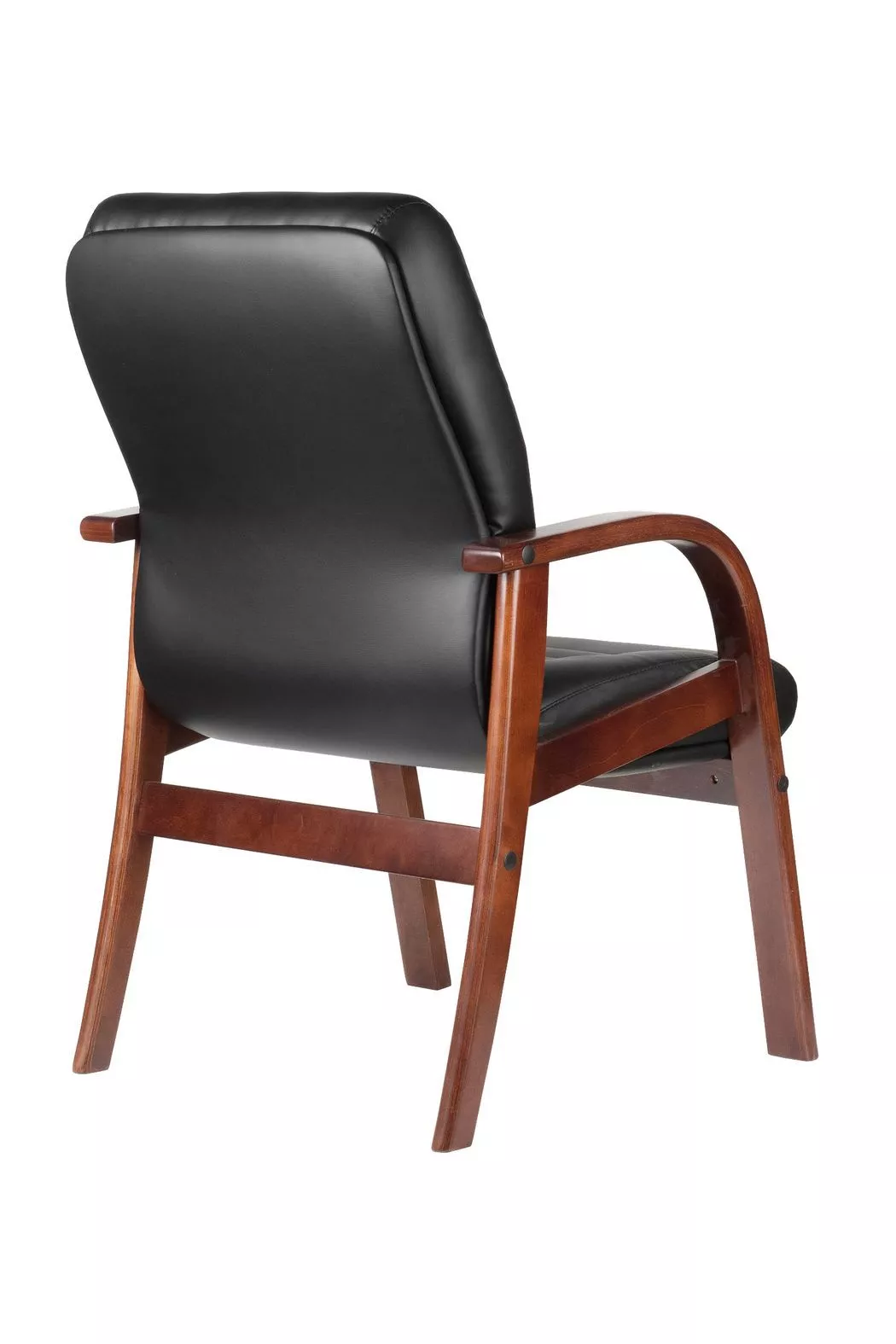 Конференц-кресло Riva Chair WOOD M 155 D/B черный